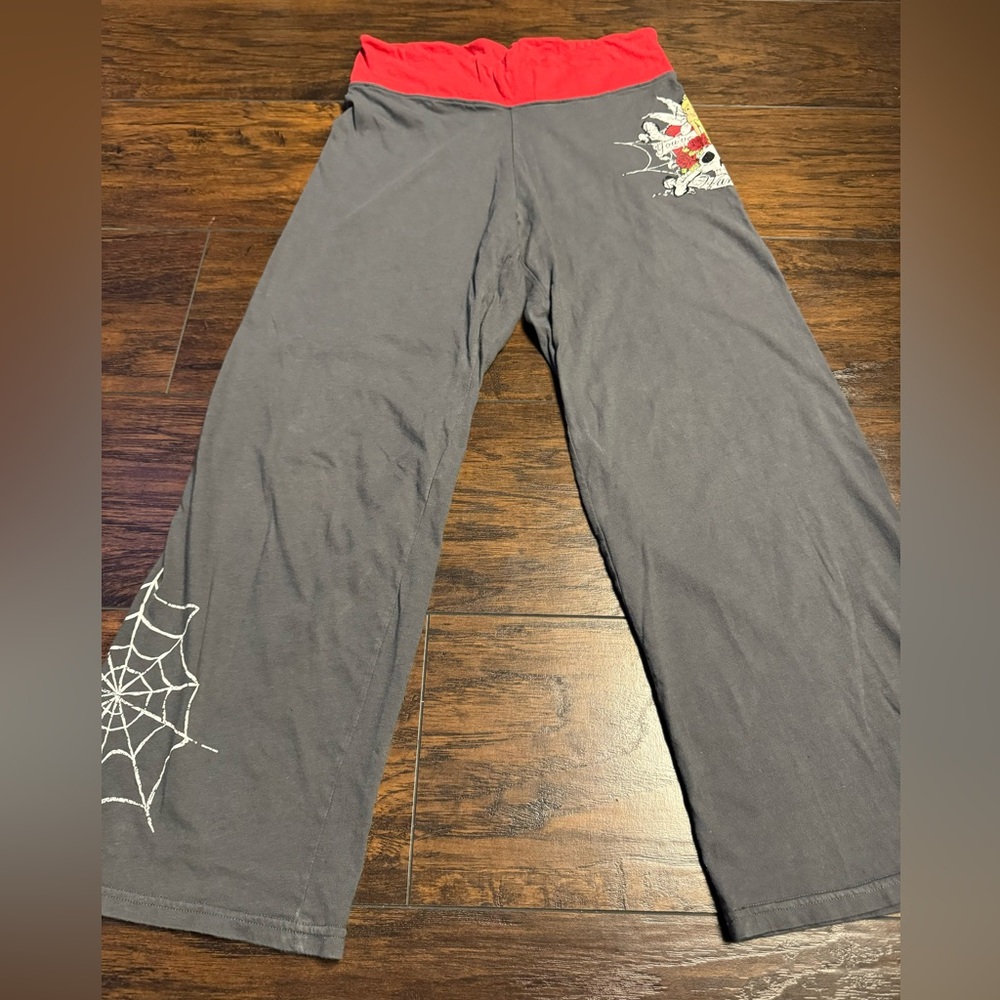 Vintage Disney Tinkerbell Pants You’ve Been Warned Women Size Medium